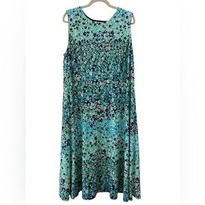Green and Blue Charter Club Dress